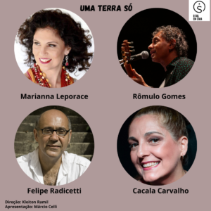 Toninho Geraes e Chico Alves apresentam “Aluayê – Os novos Afro-Sambas”